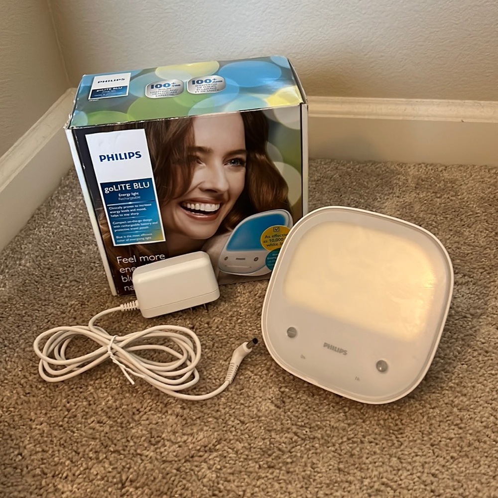 Phillips goLITE BLU Energy Light Rechargeable